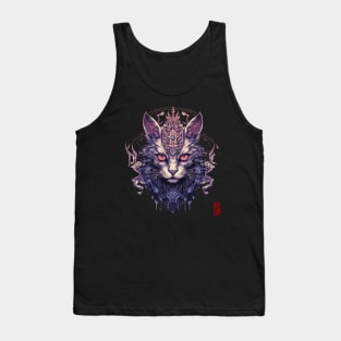 Evil cat Tank Top